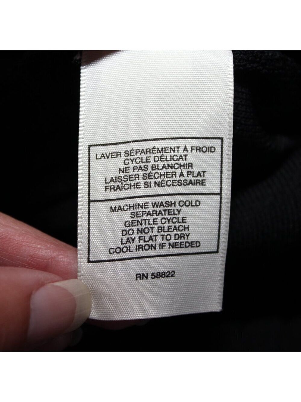 Leon Max Limited Edition Womens Black Knit Dress Dropped Waist Sleeveless Size M - Picture 8 of 12
